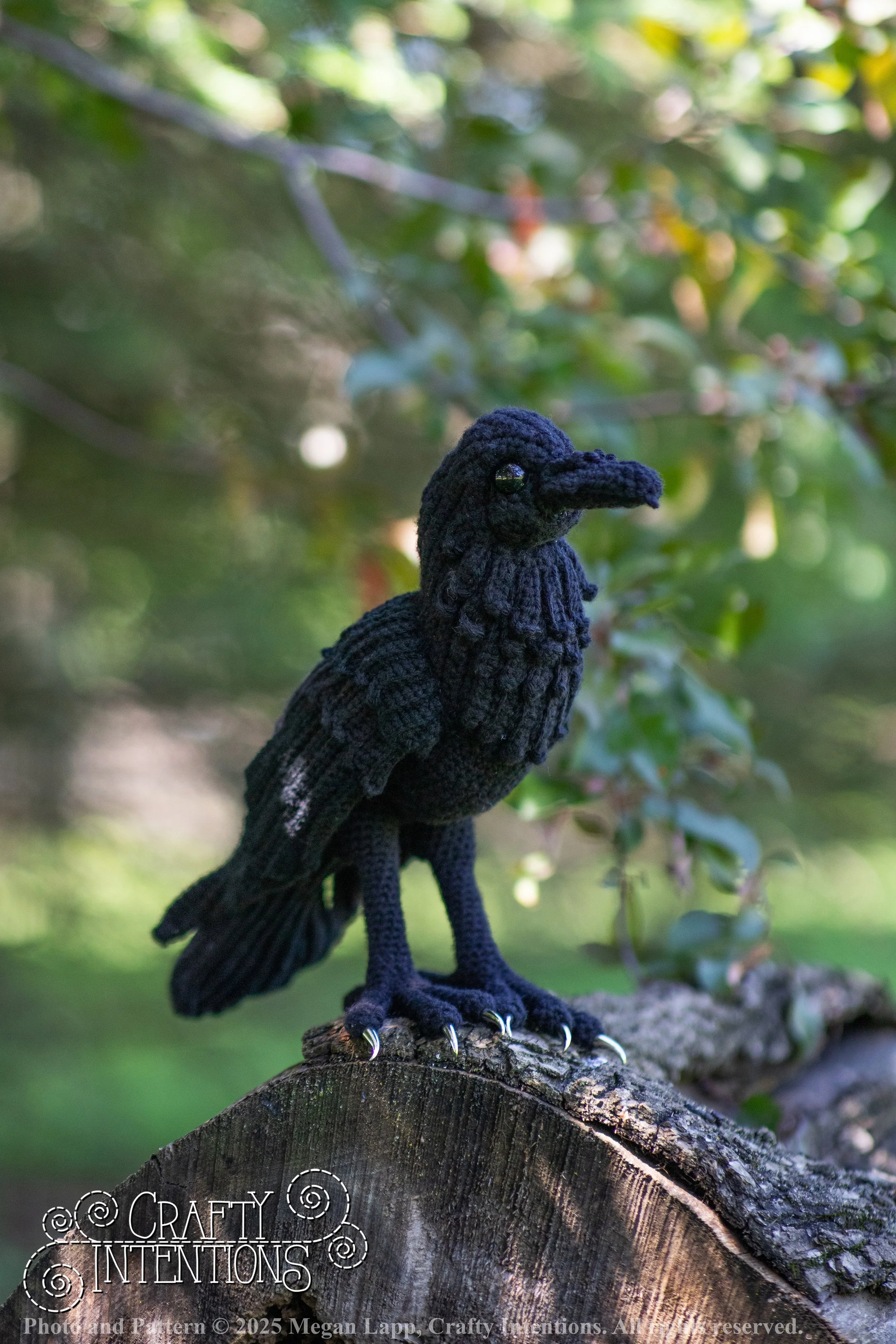 Standing Raven — Crafty Intentions